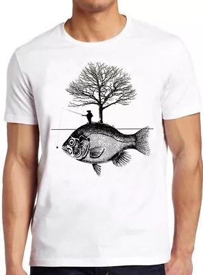 Buy Fishing Fisherman Funny Fish Sea Bream Bass Tree Cool Gift Tee T Shirt M529 • 6.35£