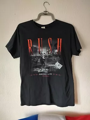 Buy Rush Permanent Waves T-shirt Large • 12.99£