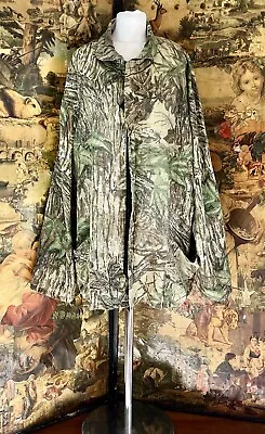 Buy Vintage Realtree Camo Sheer Jacket Size XL Long Sleeved Outdoor Camouflage • 28.99£