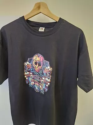 Buy Jason Vorhees Friday 13th T Shirt Size Large Horror 80s Camp Crystal Lake  • 9.99£