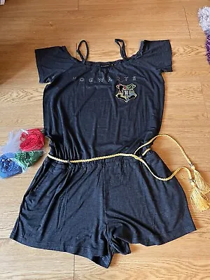 Buy New Womens Harry Potter Gryffindor Playsuit  SIZE XXL BNWT Cold Shoulder • 29.99£