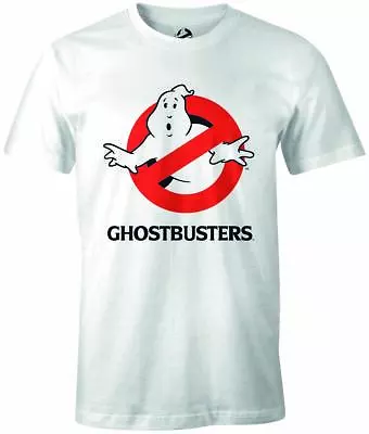 Buy Ghostbusters - White Men's T-shirt - Ghost Logo - S • 26.39£