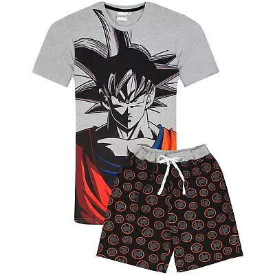 Buy Dragon Ball Z Mens Goku Short Pyjama Set NS6027 • 18.53£