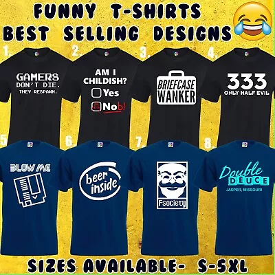 Buy Funny Mens T Shirts Cool Gift Present Idea For Dad Husband Joke Top (d31) • 7.99£