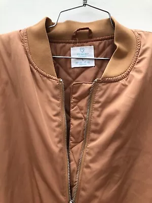 Buy Primark Ladies Light Weight Summer Jacket Large Longer Length Gold Coloured. • 5£