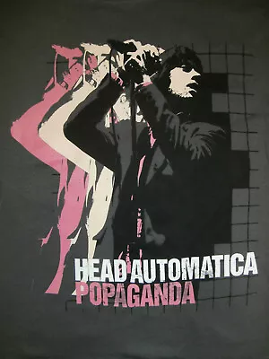 Buy HEAD AUTOMATICA Popaganda OFFICIAL T-SHIRT UK 2006 Indie GLASSJAW Rondo Brothers • 9.99£