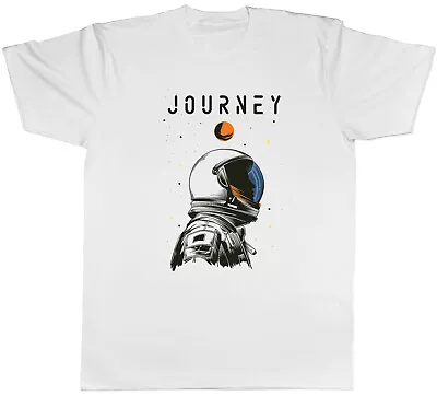 Buy Astronaut Space Journey Mens T-Shirt Galaxy Universe Exploration Tee Gift • 8.99£