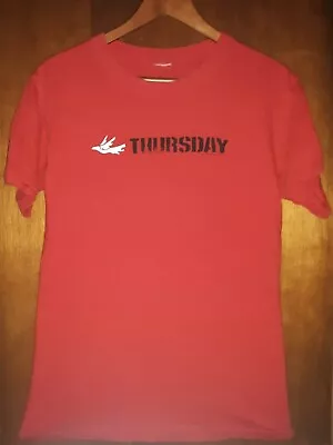 Buy Thursday- 2002 Bird Lic OOP Red T-shirt- Medium • 26.46£