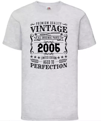 Buy NEW Vintage Whiskey Birthday Style Logo T-Shirt Top 18th 21st 30th 40th 50th 60 • 14£