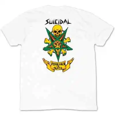 Buy Suicidal Skates - Possessed To Skate White T Shirt  Dogtown Tendencies • 29.95£