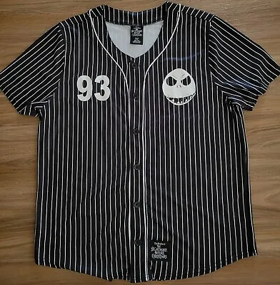 Buy Disney The Nightmare Before Christmas Jack Skellington Jersey Shirt XL L • 30.23£