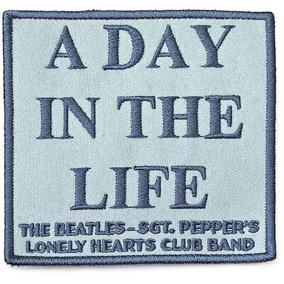 Buy THE BEATLES A Day In The Life : Woven SEW-ON PATCH Official Merch • 3.43£