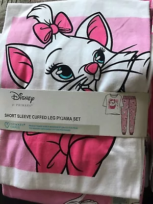 Buy Ladies Women’s Primark Disney Marie Pyjamas Aristocats Pyjama Set L 14-16 NEW • 16£