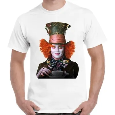 Buy Mad Hatter Johnny Depp Jack Sparrow Men Women Unisex Cool Gift T Shirt 2713 • 6.35£