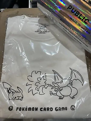 Buy Pokemon Pikachu & Charizard X Yu Nagaba TEE BIG SIZE1 T-Shirt • 99.99£