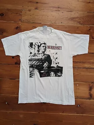 Buy Vintage Morrissey On Tour Shirt Size L The Smiths Rare Tag 90s • 7.50£