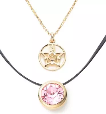 Buy Sailor Moon Simple Double Choker 25th Anniversary Length 360mm Colored Stones • 101.18£