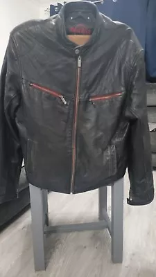 Buy Hard Rock Cafe Leather Jacket (medium) • 45£