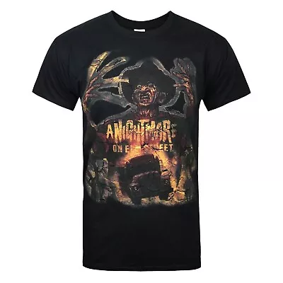 Buy Nightmare On Elm Street Official Mens Freddy Krueger T-Shirt NS4970 • 16.55£