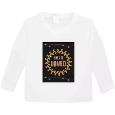 Buy 'Golden Embrace: You Are Loved' Kid's Long Sleeve T-Shirts (KL046928) • 9.99£
