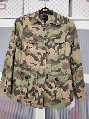 Buy New Look Ladies Camouflage Jacket Size 10 • 5£