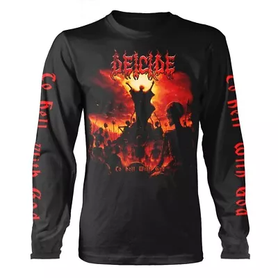 Buy Deicide - To Hell With God (NEW MEDIUM MENS LONG SLEEVE SHIRT) • 27.08£