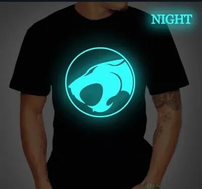 Buy Thundercats T-Shirt Glow In The Dark Logo. New Free Post • 19.19£
