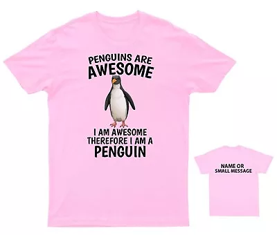 Buy Penguins Are Awesome I Am Awesome Therefore I Am A Penguin  T-Shirt Kids • 10.95£