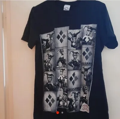 Buy Harley Quinn Comis Strip Style Tshirt • 4.50£