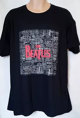 Buy The Beatles Ticket Logo T Shirt  Size 46/48 Chest • 7.25£