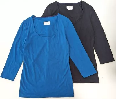 Buy BODEN 2pcs Double Layer Front Top UK 8 Long Sleeve Tee Bundle NEW SAMPLE  • 24.99£