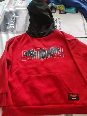 Buy Primark Boys Hoody Batman 6 7 Years • 1.99£