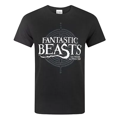 Buy Fantastic Beasts And Where To Find Them Mens Logo T-Shirt NS4354 • 14.25£