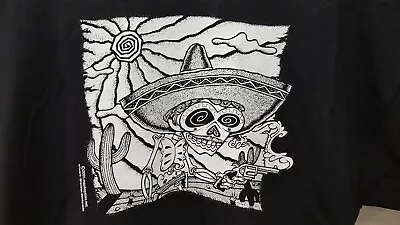 Buy Rare Halloween Day Of The Dead - Día De Los Muertos T-Shirt XL Black • 16.11£