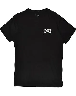 Buy VANS Mens Classic Fit Graphic T-Shirt Top Medium Black Cotton AM36 • 9.85£