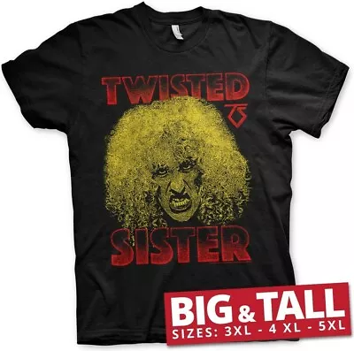 Buy Twisted Sister Dee Snider Big & Tall T-Shirt Black • 31.05£