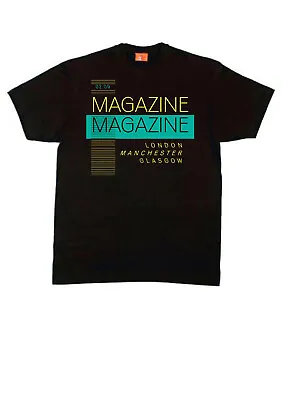 Buy Magazine. 2009 Tour T-Shirt. Yellow. X-Large. Mint. Howard Devoto. Dave Formula. • 10£