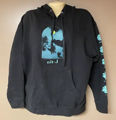 Buy Alt J Sweatshirt Hoodie Smiley The Dream Indie Art Rock Size L • 12.06£