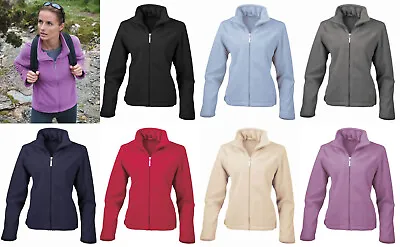 Buy LADIES SOFT FLEECE JACKET RESULT R85F OUTERWEAR FEMALE GIRLS  (See Sizing) • 10.99£