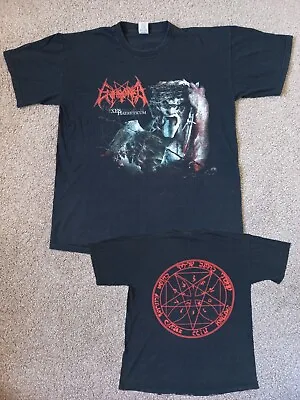 Buy Vintage Enthroned T-Shirt - FOTL Size L - Heavy Black Metal - Marduk Gorgoroth  • 12.99£