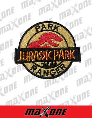 Buy Jurassic Park RANGER Logo Sew Iron On Badge Embroidery Applique Patch • 2.99£