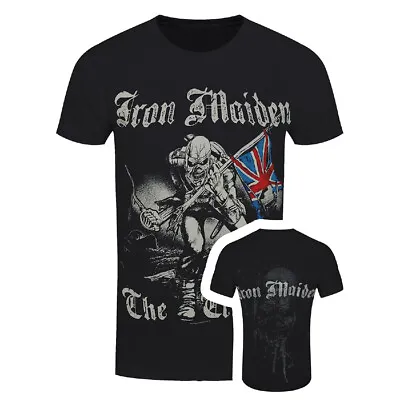 Buy Iron Maiden T-Shirt Sketched Trooper Rock Band New Black Official • 15.95£