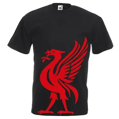 Buy Unisex Black Liver Bird YNWA Liverpool Scouser Liverpudlian T-Shirt • 10.88£
