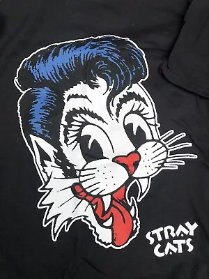 Buy Stray Cats Large Teeshirt  • 10£