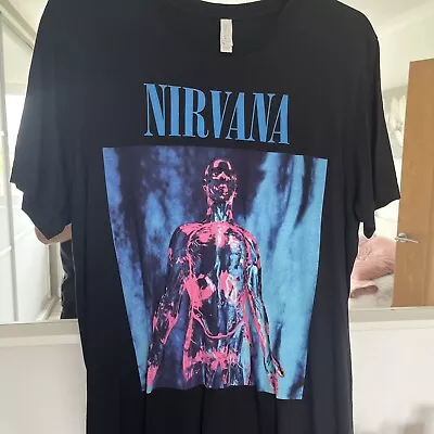 Buy NIRVANA SLIVER T-SHIRT Grunge Kurt Cobain Size Large Official  • 18.80£
