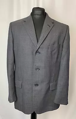 Buy Debenhams Textured Jacket Chest 44  Short Pure Large  Wool Grey Blazer  L121 • 4.99£