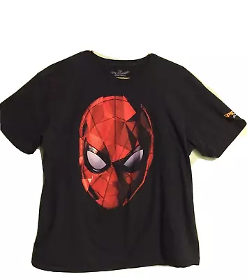 Buy Spider-man T-shirt Homecoming Marvel Comics 2017 Youth Size XL (s17) Black #2 • 6.42£