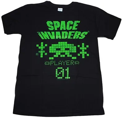 Buy Space Invaders - Player One- Retro / Vintage Design - T Shirts  • 9.99£