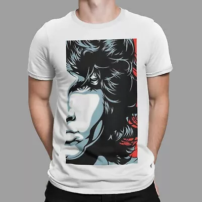 Buy Jim Morrison T-Shirt Inspired Doors Rock And Roll 60s 70s 80s Retro Printed TEE • 6.99£