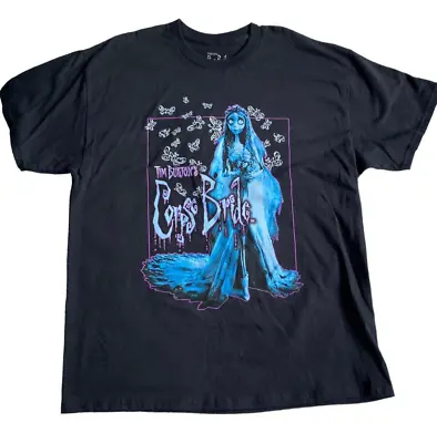 Buy Corpse Bride T-shirt  Tim Burton Animated Movie Graphic Tee Size XL NWT • 18.95£